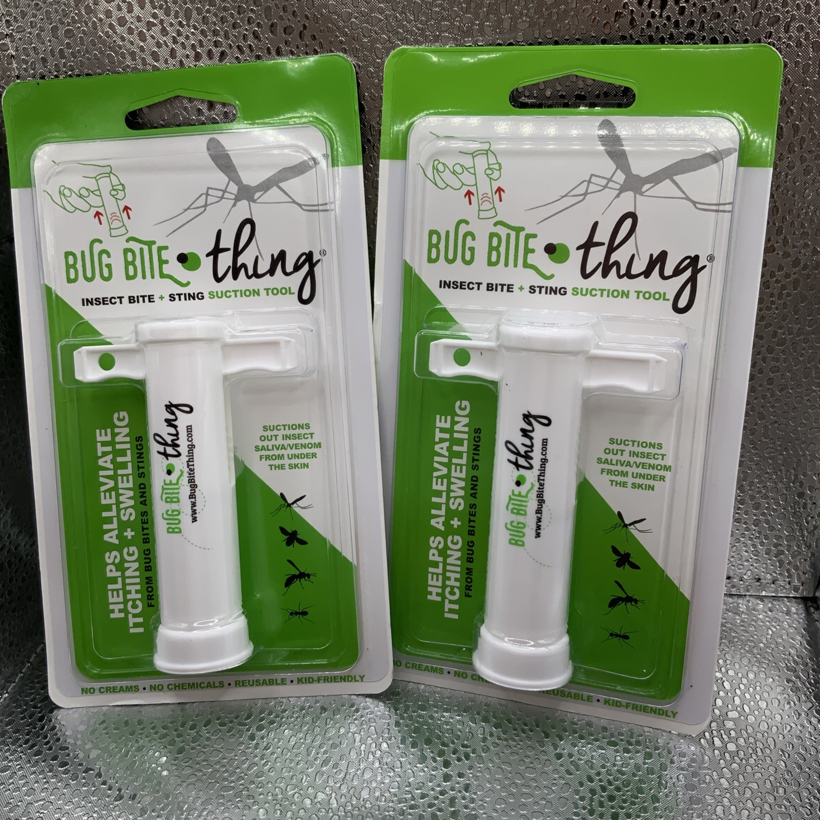 2- Bug Bite Thing Suction Tool Poison Remover Insect Bite and Sting