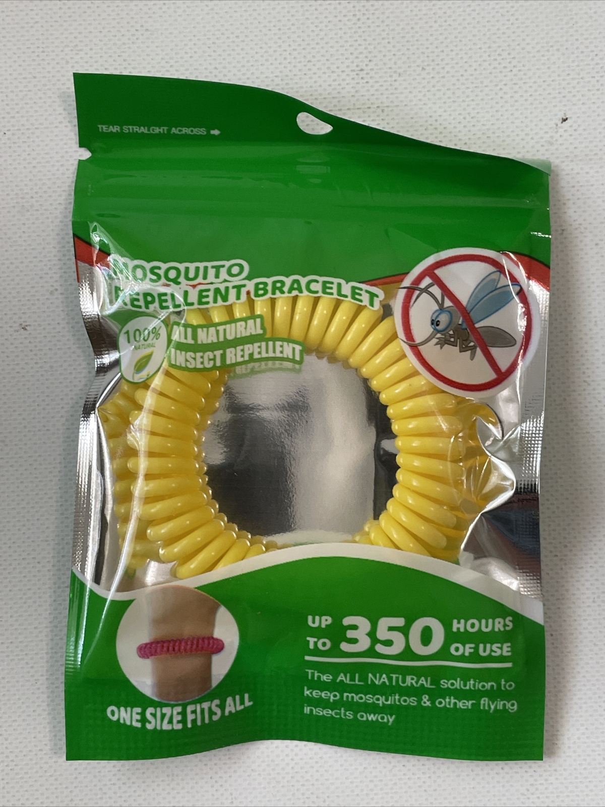 Mosquiot Repellent Bracelet, 48 Pack, Assorted Colors