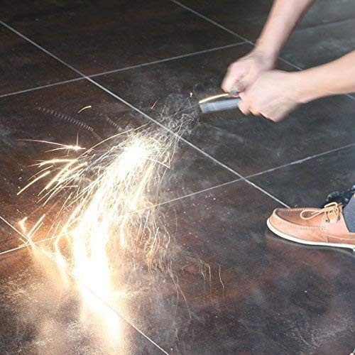bayite 1/2 Inch X 6 Inch Large Ferro Rods Ferrocerium Rod Drilled Survival Fire