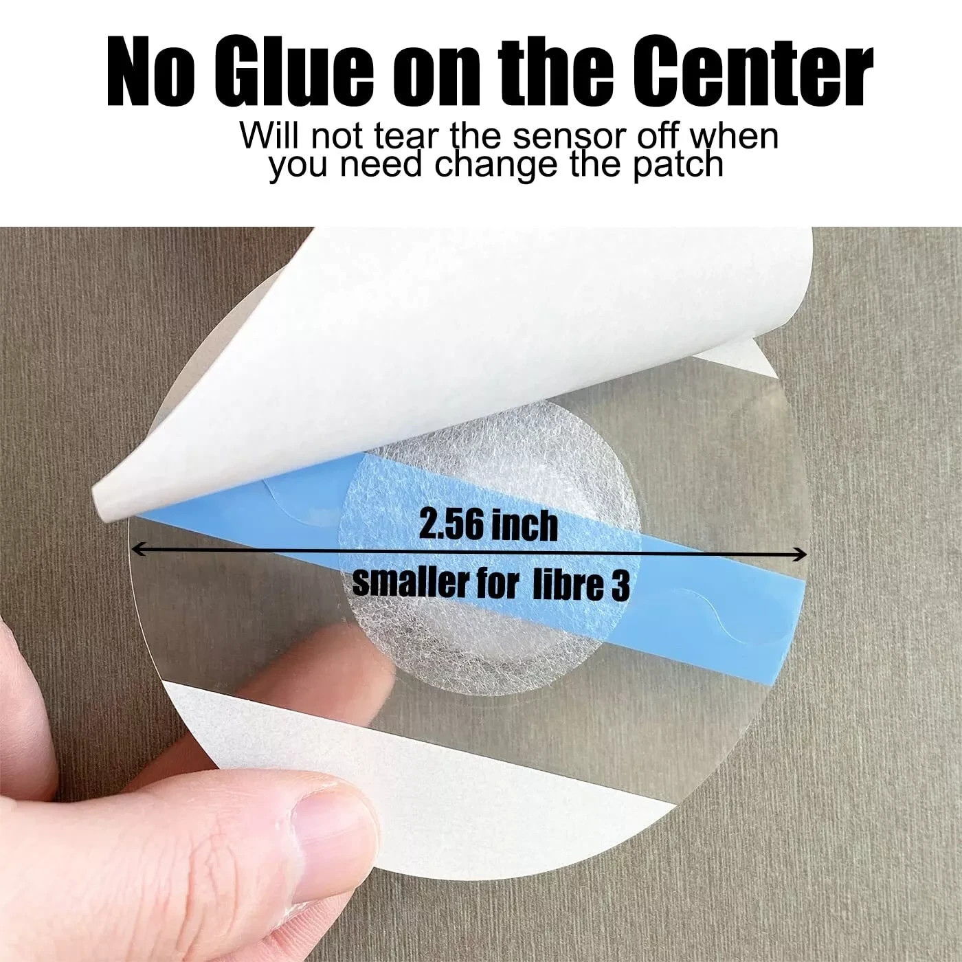 50 PCS Freestyle Sensor Covers for Libre 3-Adhesive Patches-Waterproof CGM Tap