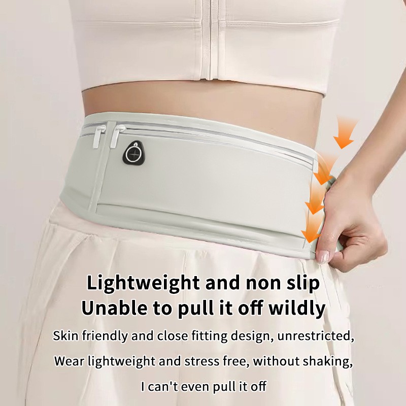 Outdoor Waterproof Invisible Running Waist Bag Sports Fanny Pack Men Women