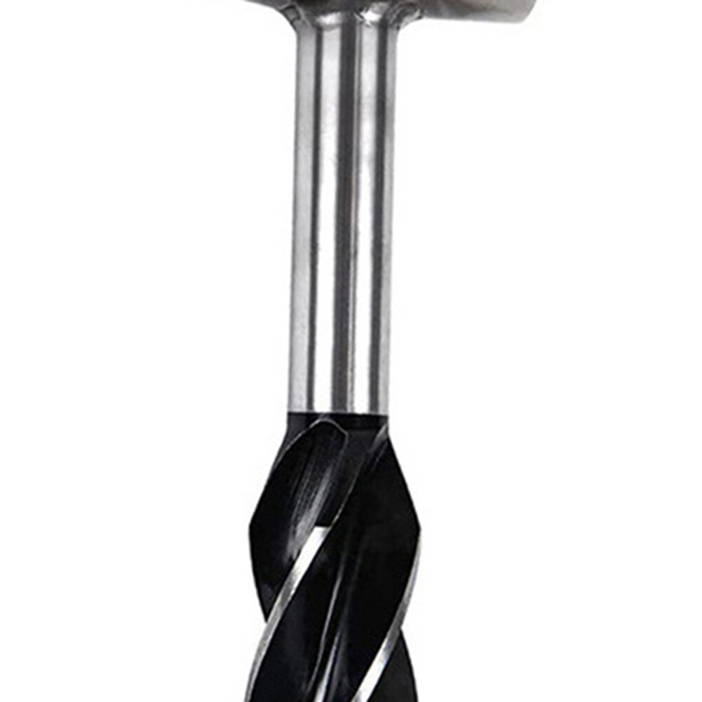 Outdoor Survival Gear Hand Auger Wrenches with Leather Case Drill Wood Pegs