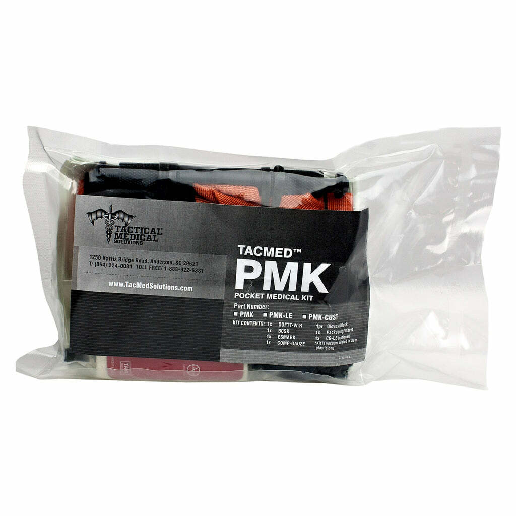 NEW TacMed Solutions – Pocket Medical Kit with Tourniquet – PMK