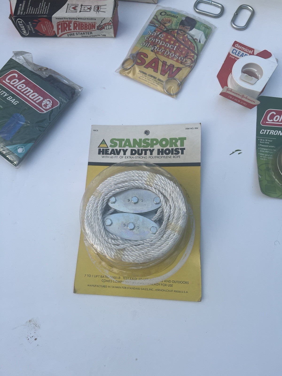 1970 Vintage Emergency Kit 25-Piece Set – Survival/First Aid Kit – $125 For All