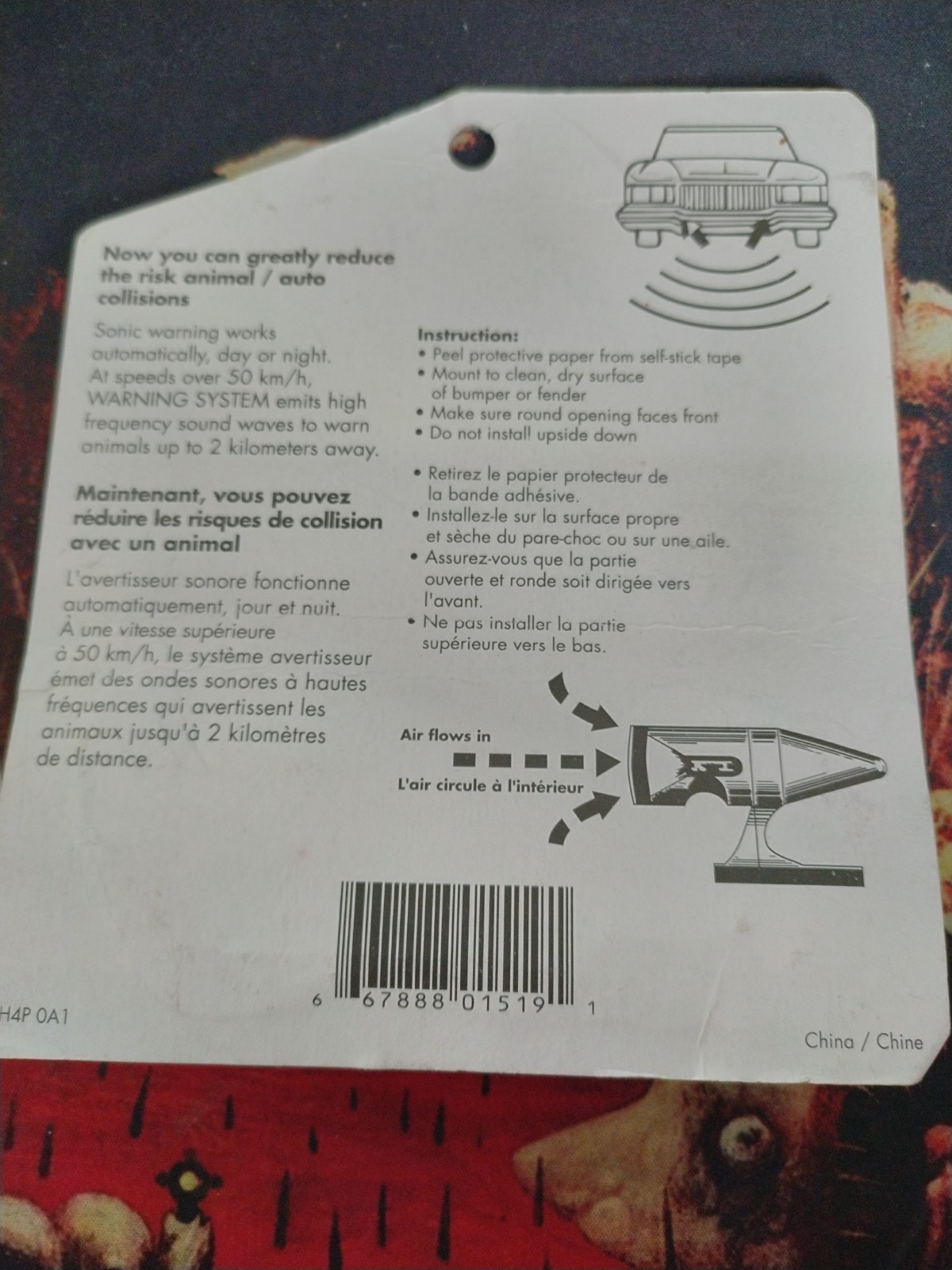 Proauto Wildlife Warning System for Vehicle