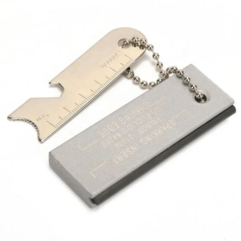 2x SOLID Magnesium Fire Starter with Flint, Striker Knife USA SELLER AND SHIPPEr