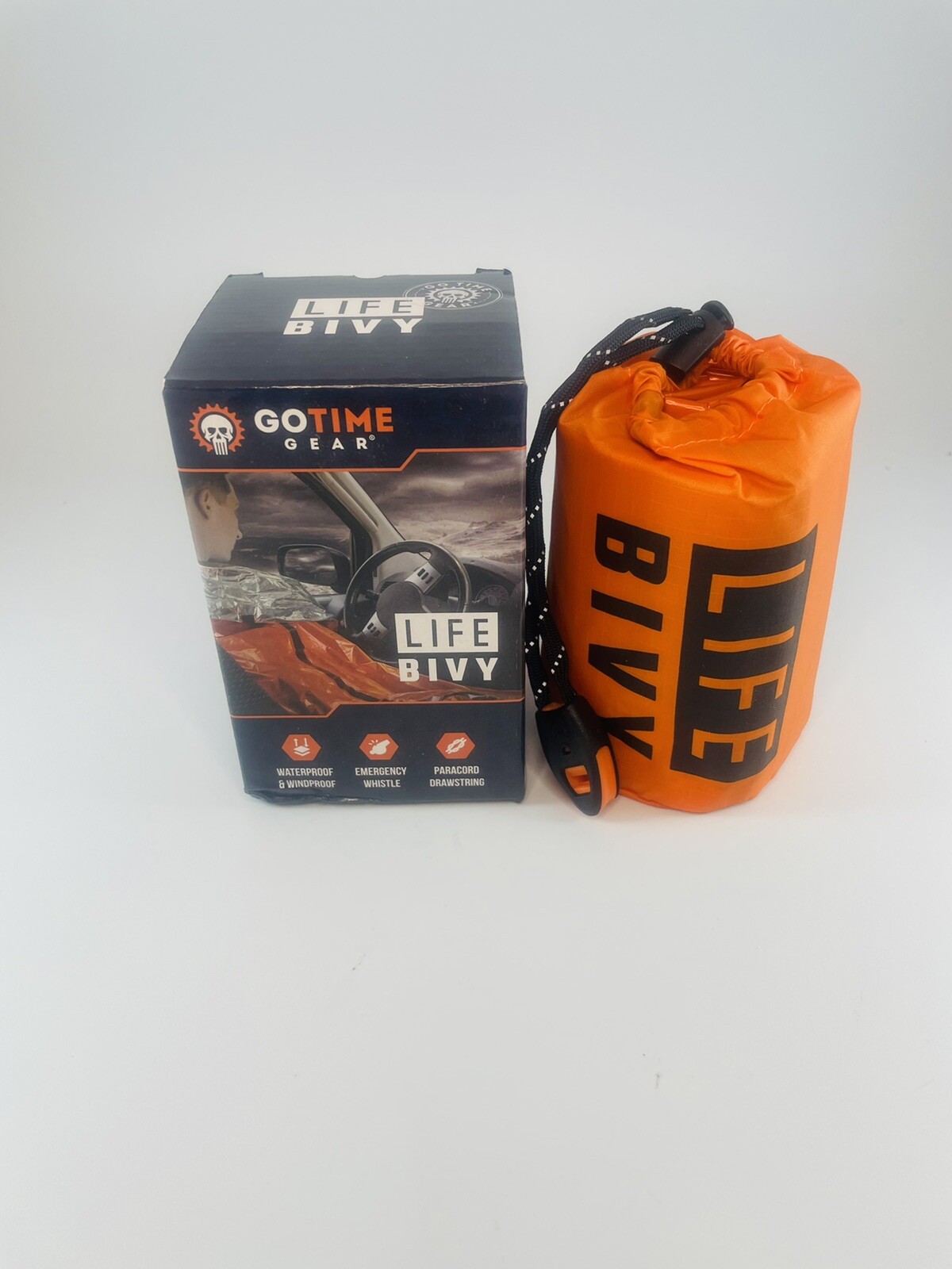 Go Time Gear Life Bivy Emergency Sleeping Bag Thermal Bivvy