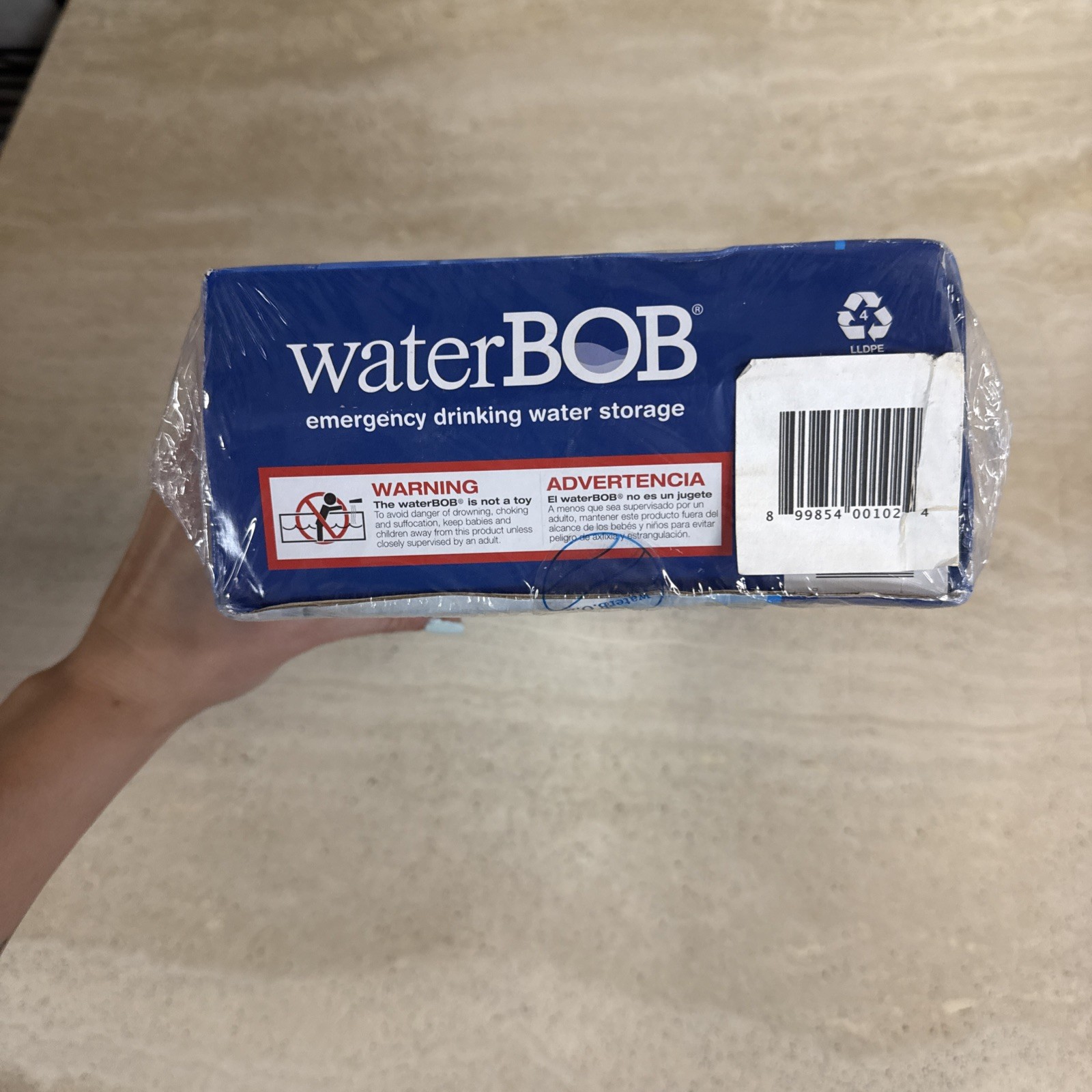 Water BOB Survival Emergency Drinking Fresh Water Storage 100-Gallons Kit-Sealed