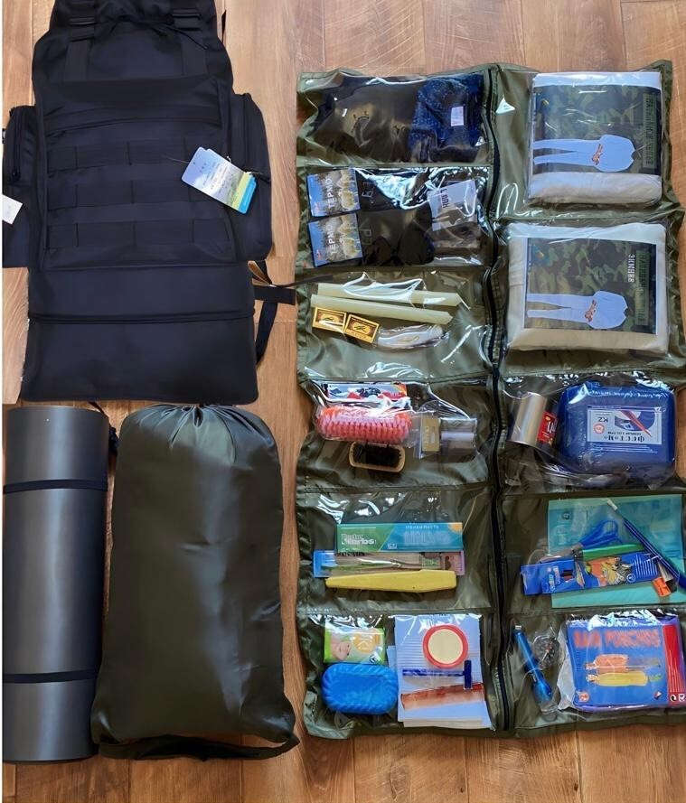 Travel Survival Kit Full Alarm Duffel Bag/ Weight Bag/