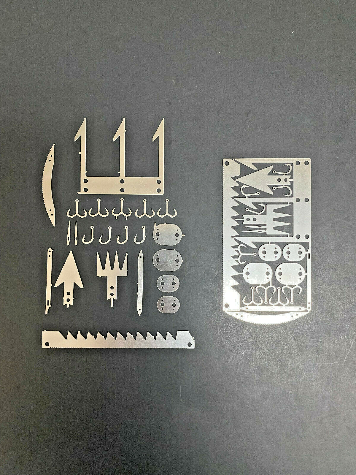 22 in 1 survival card (5 pack)