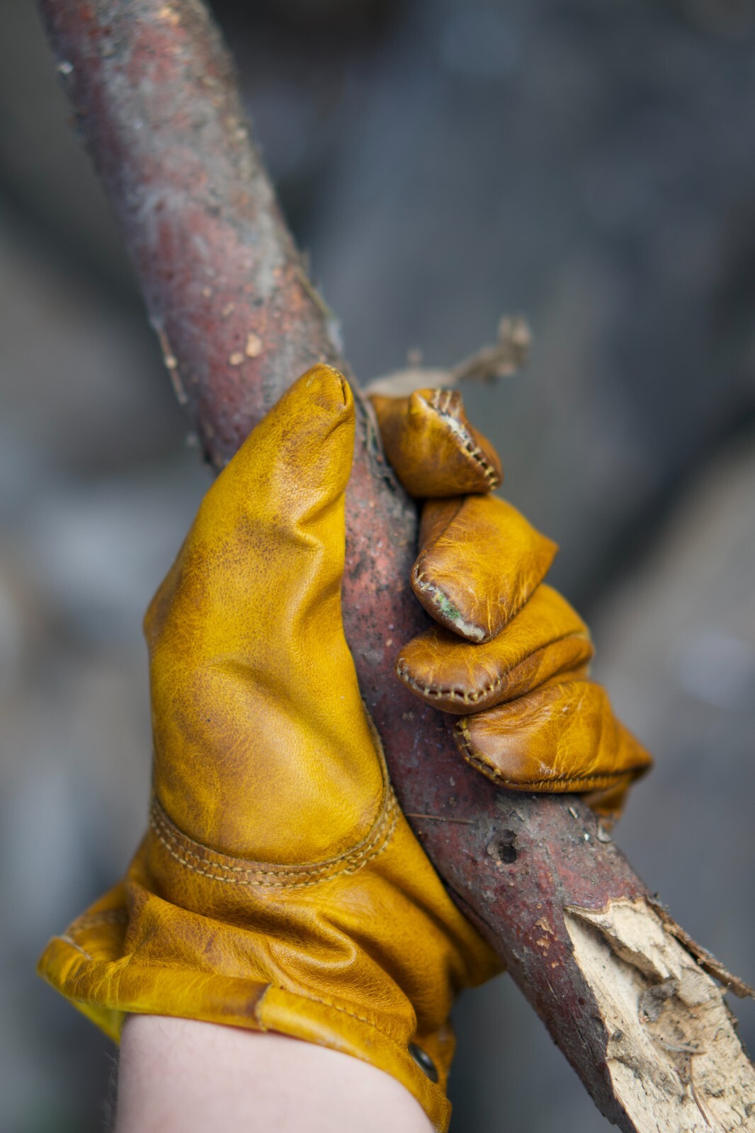 Bushcraft Leather Gloves, Fire Resistant Leather Gloves, Elegant Leather Gloves