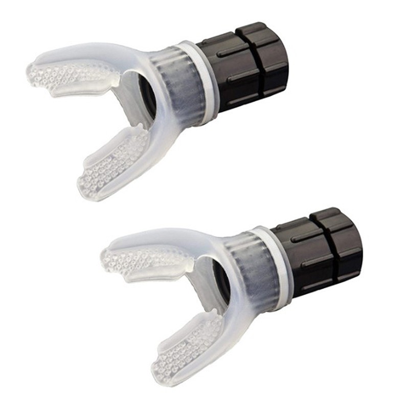 Breathing Trainer Exercise Lung Face Mouthpiece Respirator Fitness Equipment