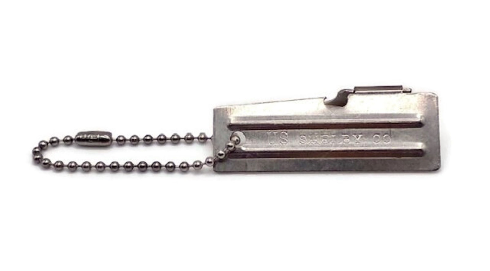 US Military Issue P38 & P51 Can Openers With 4½” Key Chain Or 1″ Key Ring