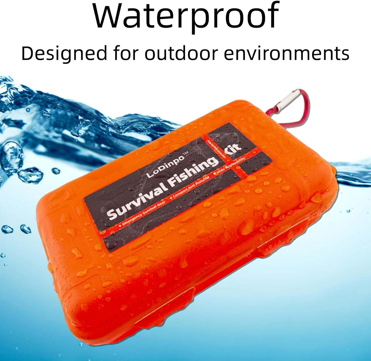 Mini Survival Fishing Kit Small Emergency Fishing Tacklebox Pocket Outdoor Fishi