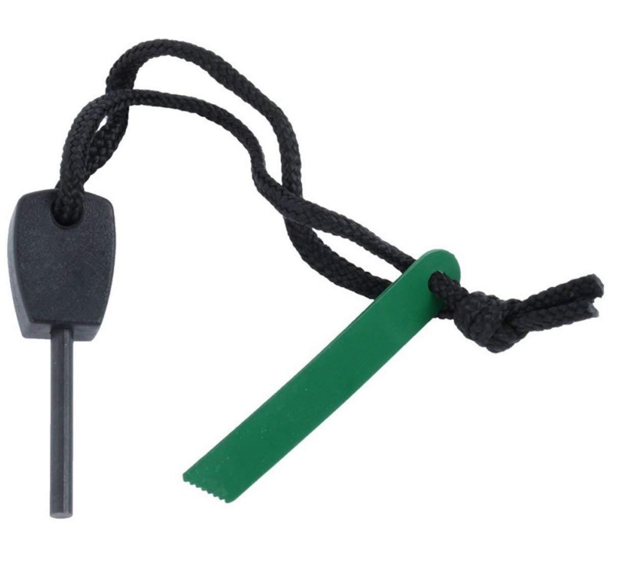 Large Survival Magnesium Flint Stone Fire Starter Emergency Kit Camping