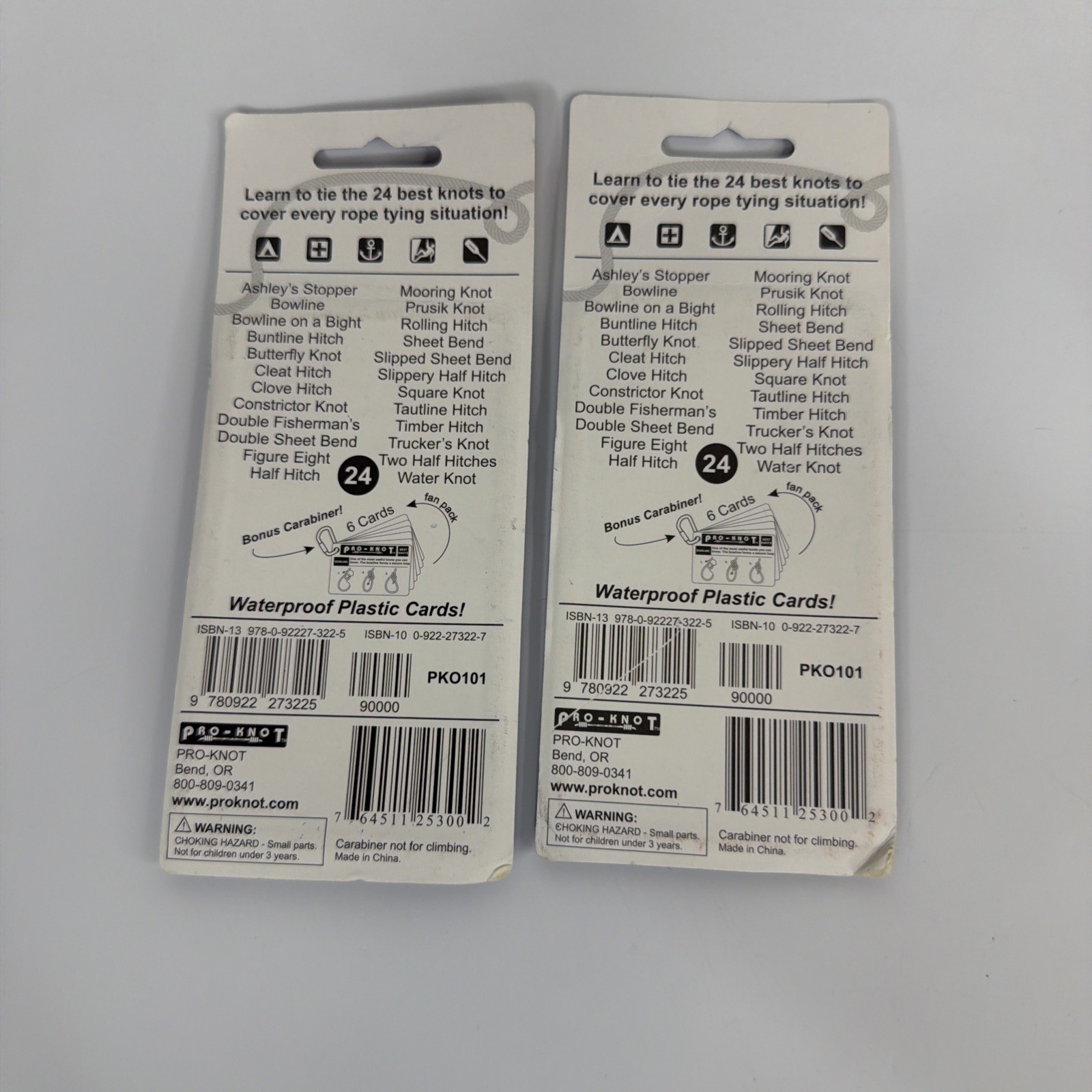 2 Pro-Knot Outdoor Knot Cards 20 Best Rope Knots To Cover Every Tying Situation