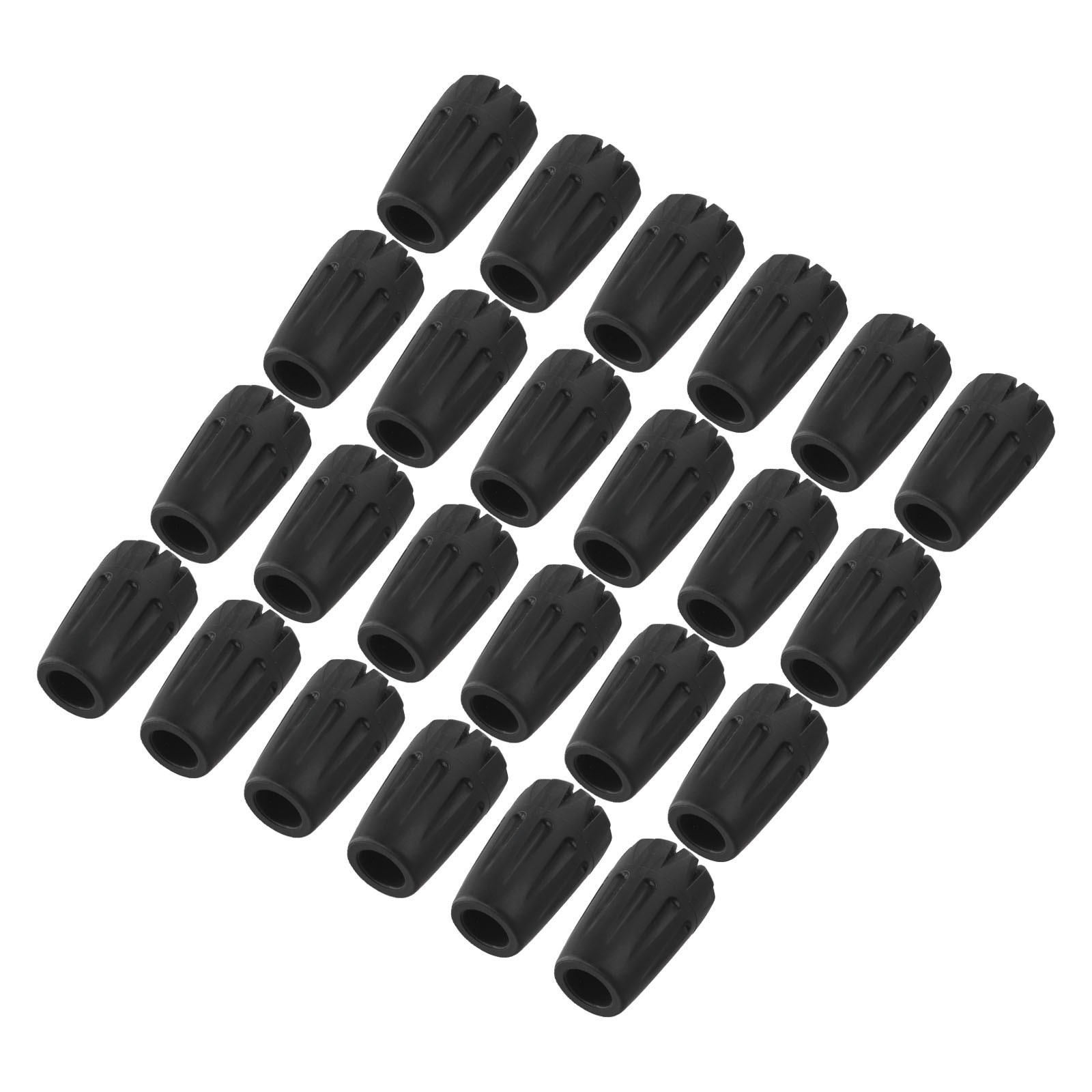 24PCS Trekking Pole Tips Non Slip Rubber Covers for Hiking and Camping