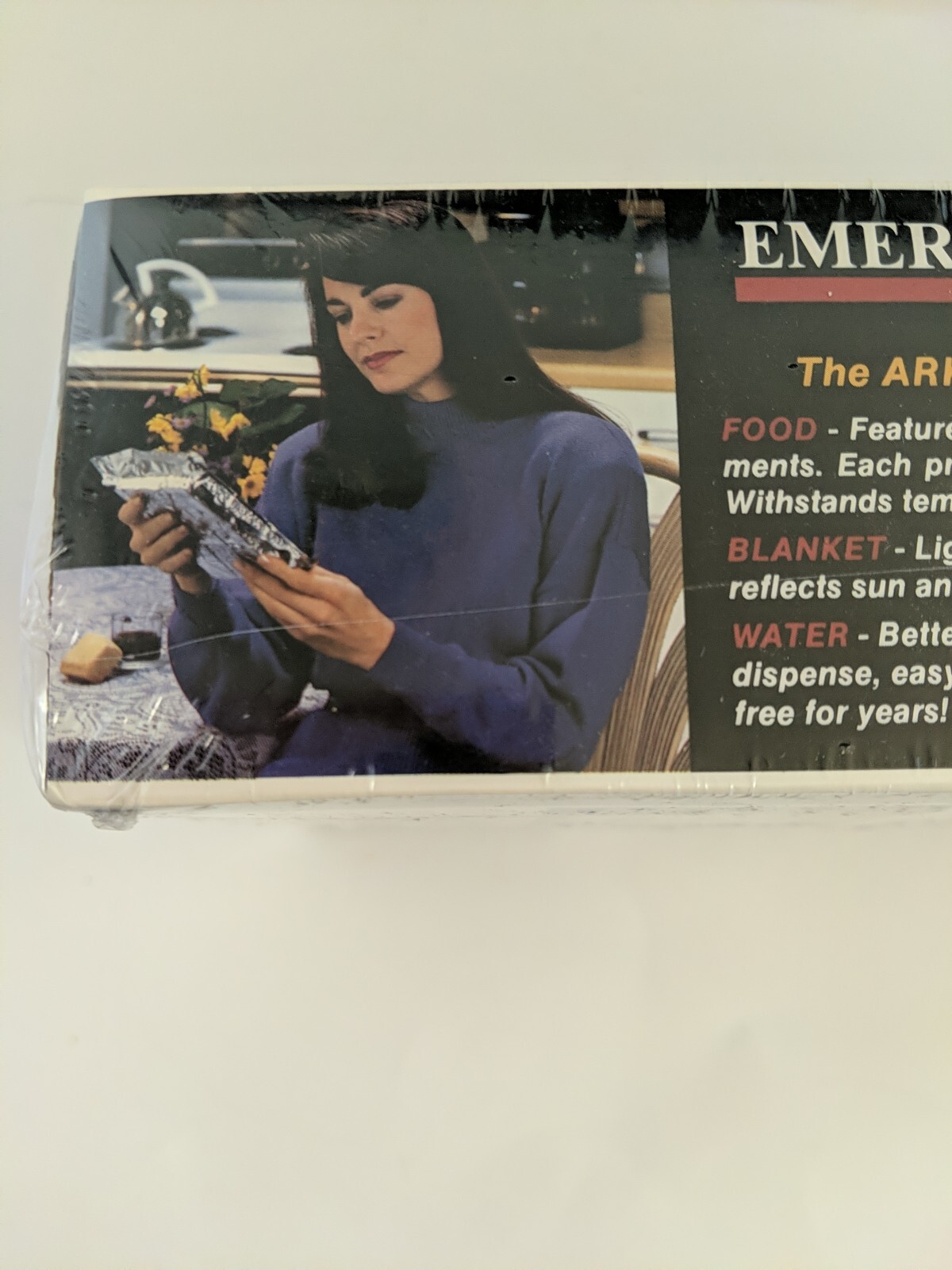 Emergency Preparedness The Ark III Food Water Survival Kit 1 Person 3 Day Sealed