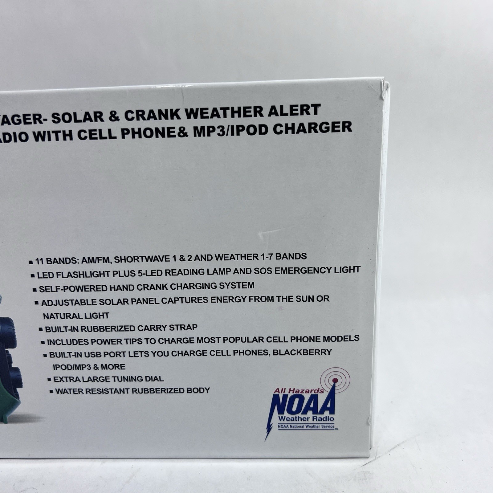 Green Kaito KA500 Voyager Solar Crank Battery Survival Radio AM FM Shortwave New