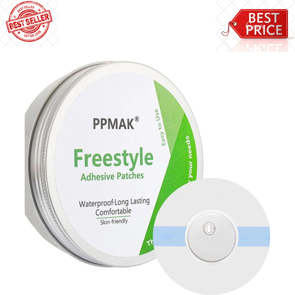 50 PCS Freestyle Sensor Covers for Libre 3-Adhesive Patches-Waterproof CGM Tap