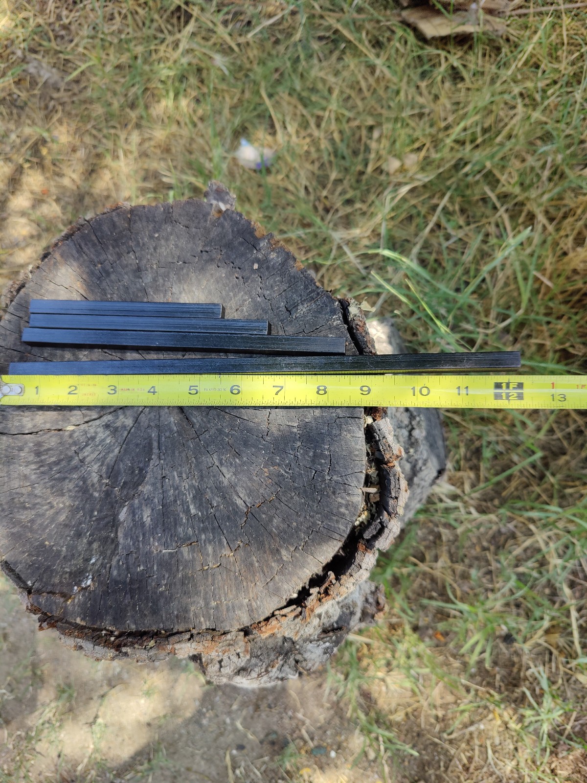 12,8,6,5 ” x 3/8″ Square Mischmetal Ferrocerium firesteel ferro rod “El Kuatro.”