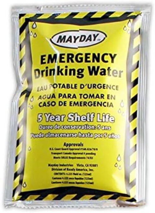 72 Hour Emergency Kit, 2-Person, 3-Day Backpack, Includes First Aid Kit, Surv…