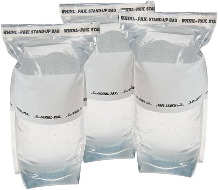 Durable 1L Water Storage Bags – Pack of 3 for Camping & Emergency Preparedness