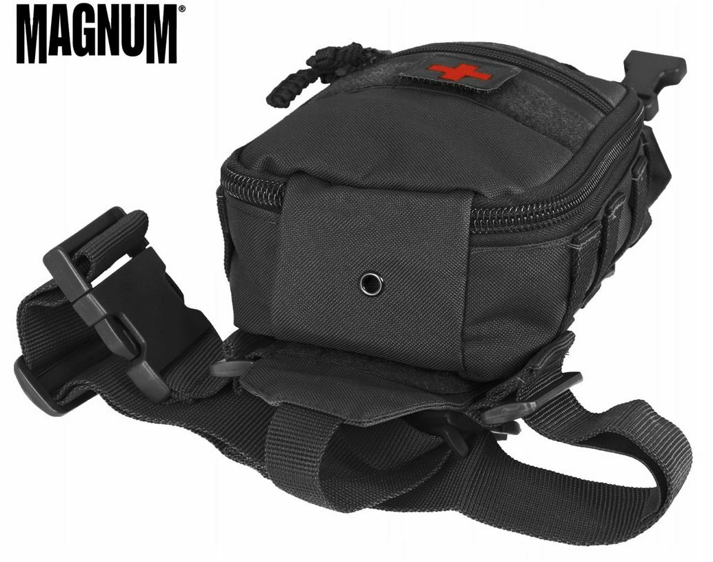 Magnum MED Tactical Molle Medical First Aid Pouch Rip-Away Emergency Black Olive