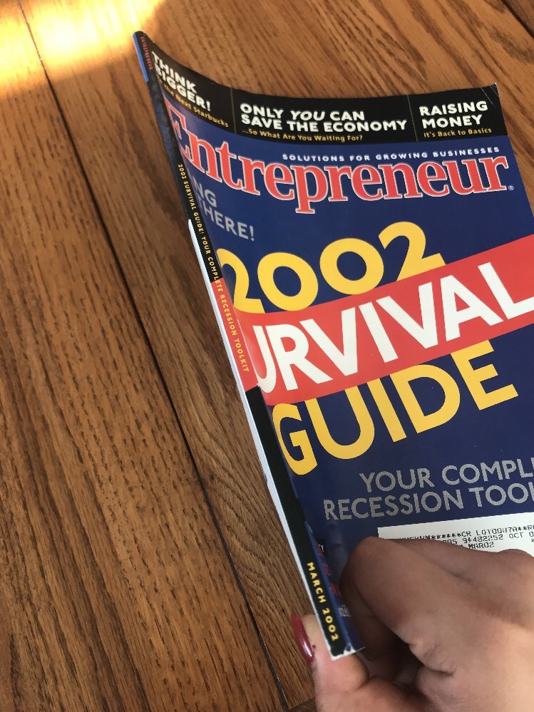 Entrepreneur 2002 Survival Guide! Your Complete Recession Toolkit-SHIPS N 24 HRS