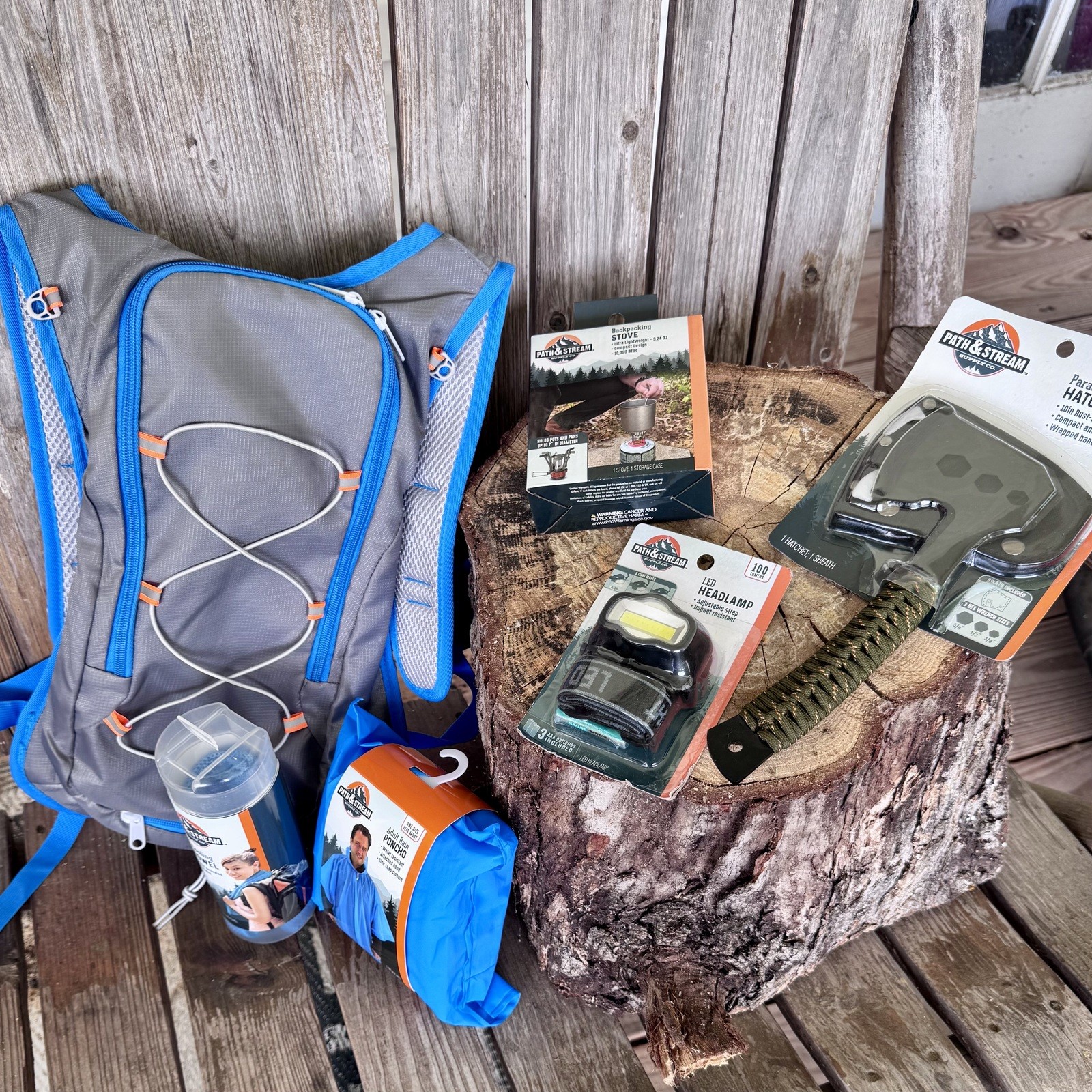 Extreme Outdoor Camping, Hiking, and Backpacking Gear Set