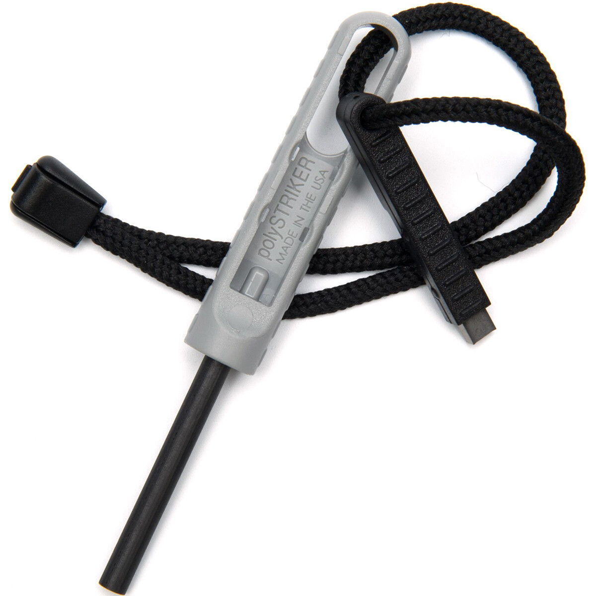 Exotac polySTRIKER Ultra-Light Ferrocerium Rod Firestarter – Gunmetal