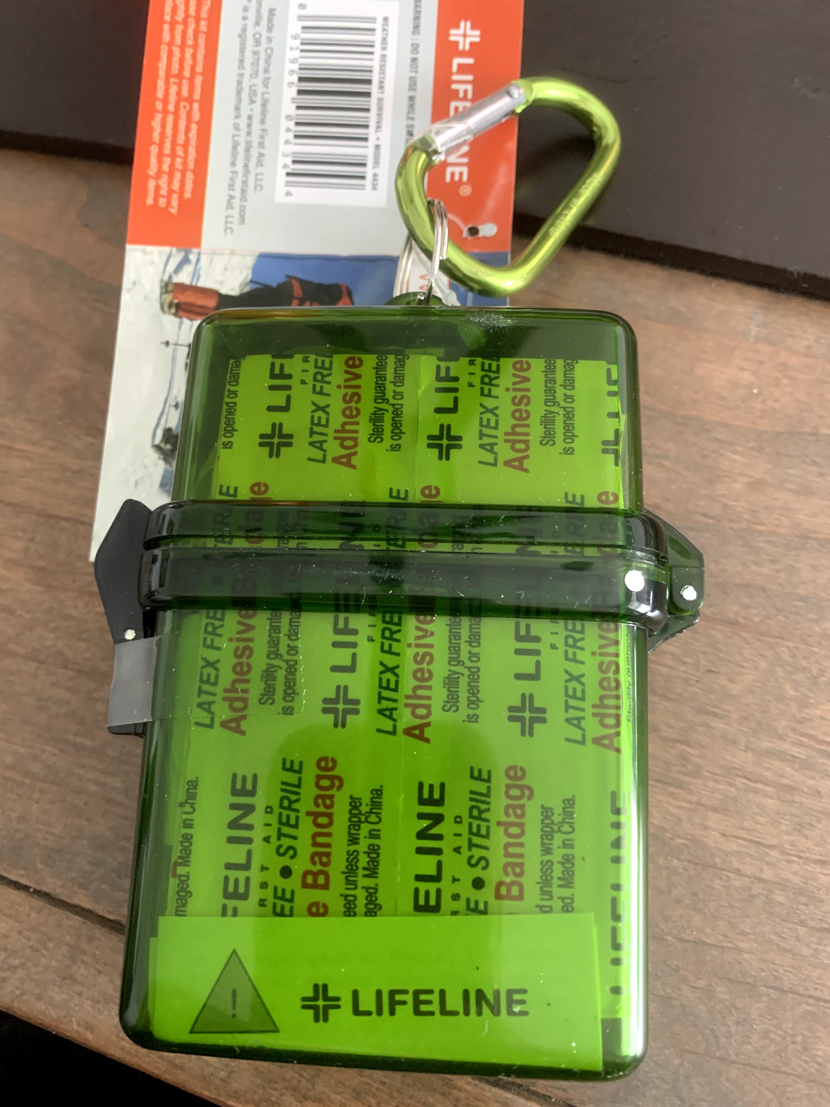 Lifeline Weather Resist Survival Kit Carry Case