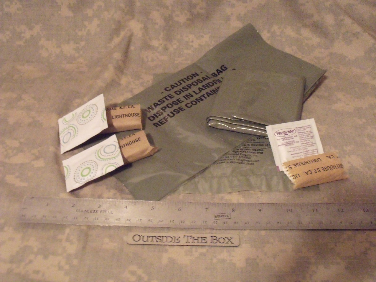 Emergency/Survival Personal Hygiene Kit: Supplemental TOILET KIT! Wag Bag Kit