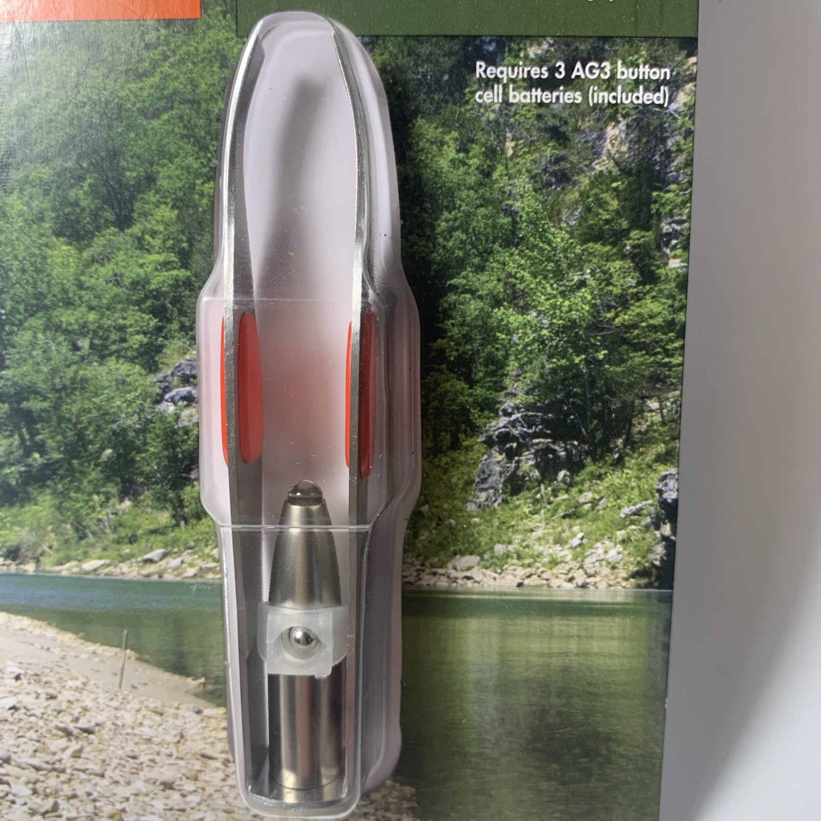 Ozark Trail Tick & Splinter Remover with LED Light (Batteries Included) NIP