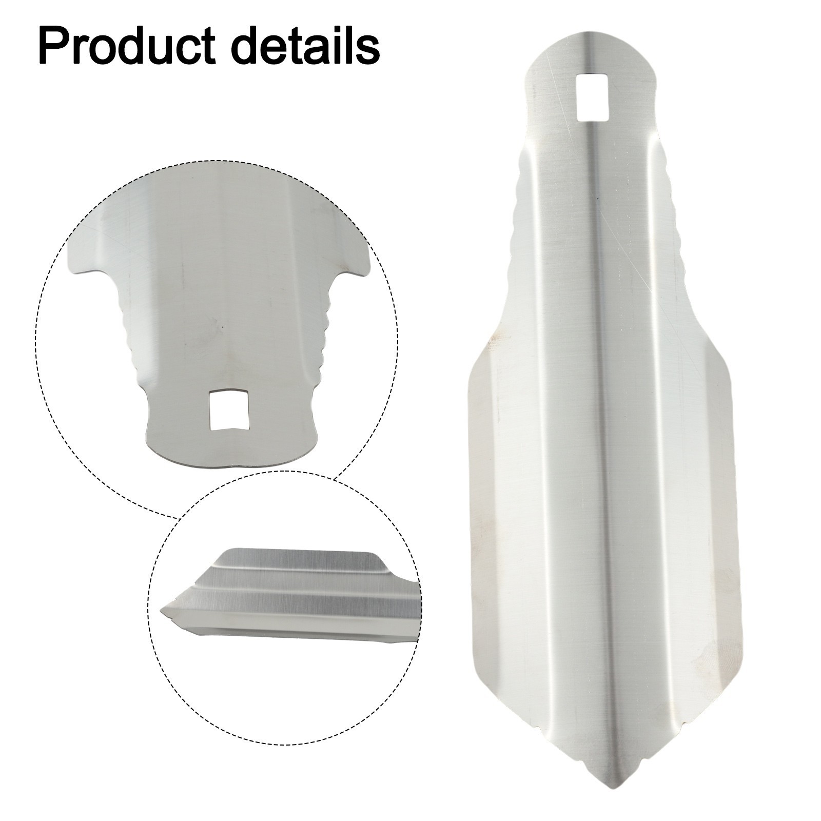 Ultralight Hand Shovel for Travel For camping Stainless Steel Construction