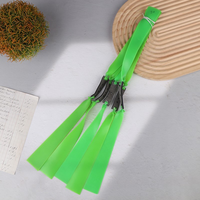 5Pcs 1/1.2/1.5/2MM Thickness Shooting Rubber Bands Hunting Slingshot Accessories