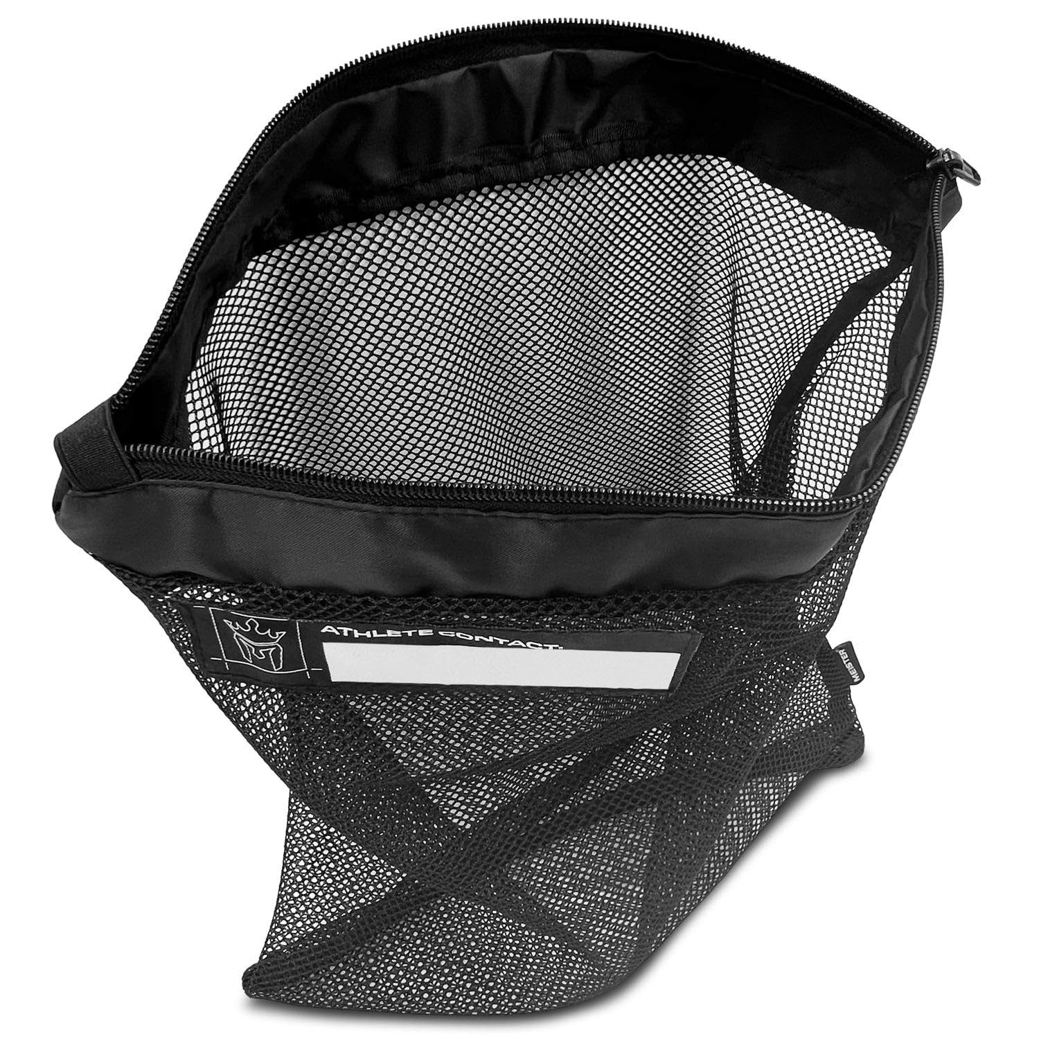 Meister Athlete Wash Bag – Mesh / 16” Tall x 14.5” Wide, Black