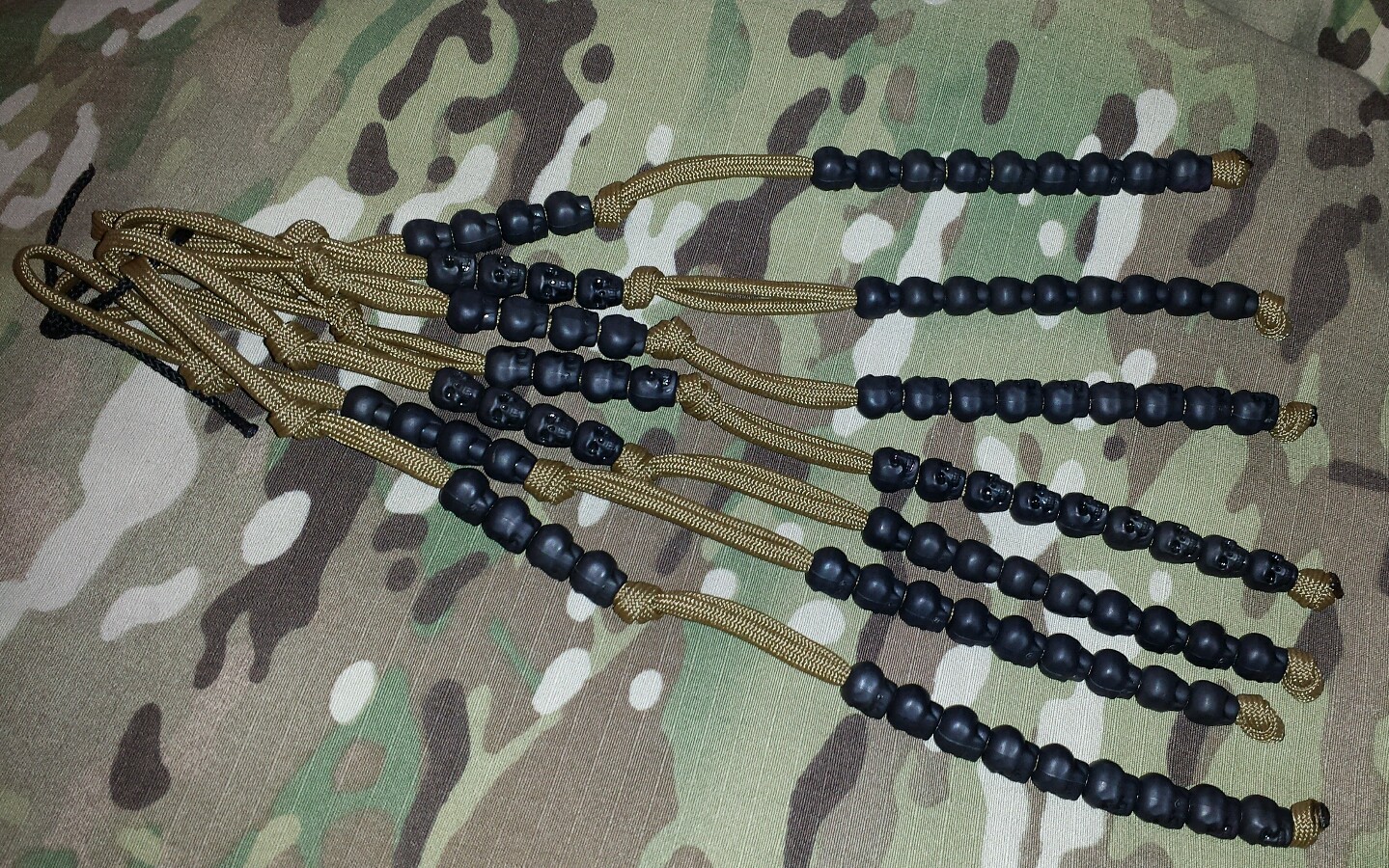 Skull Beads Ranger Pace Counter 19 colors 5000 meters US Veteran Made in USA