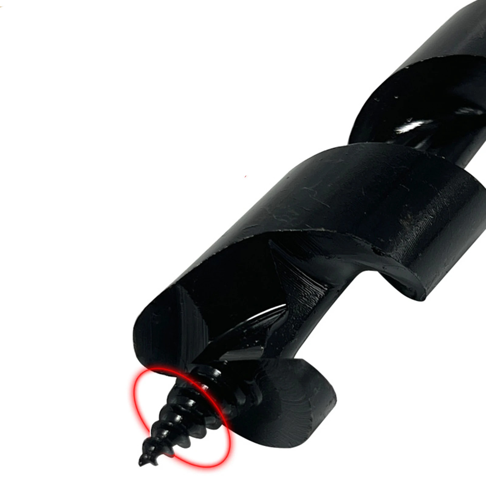 Pintudy Portable Hand Wood Punch Manual Auger Drill Bush-Craft Carbon Steel Surv