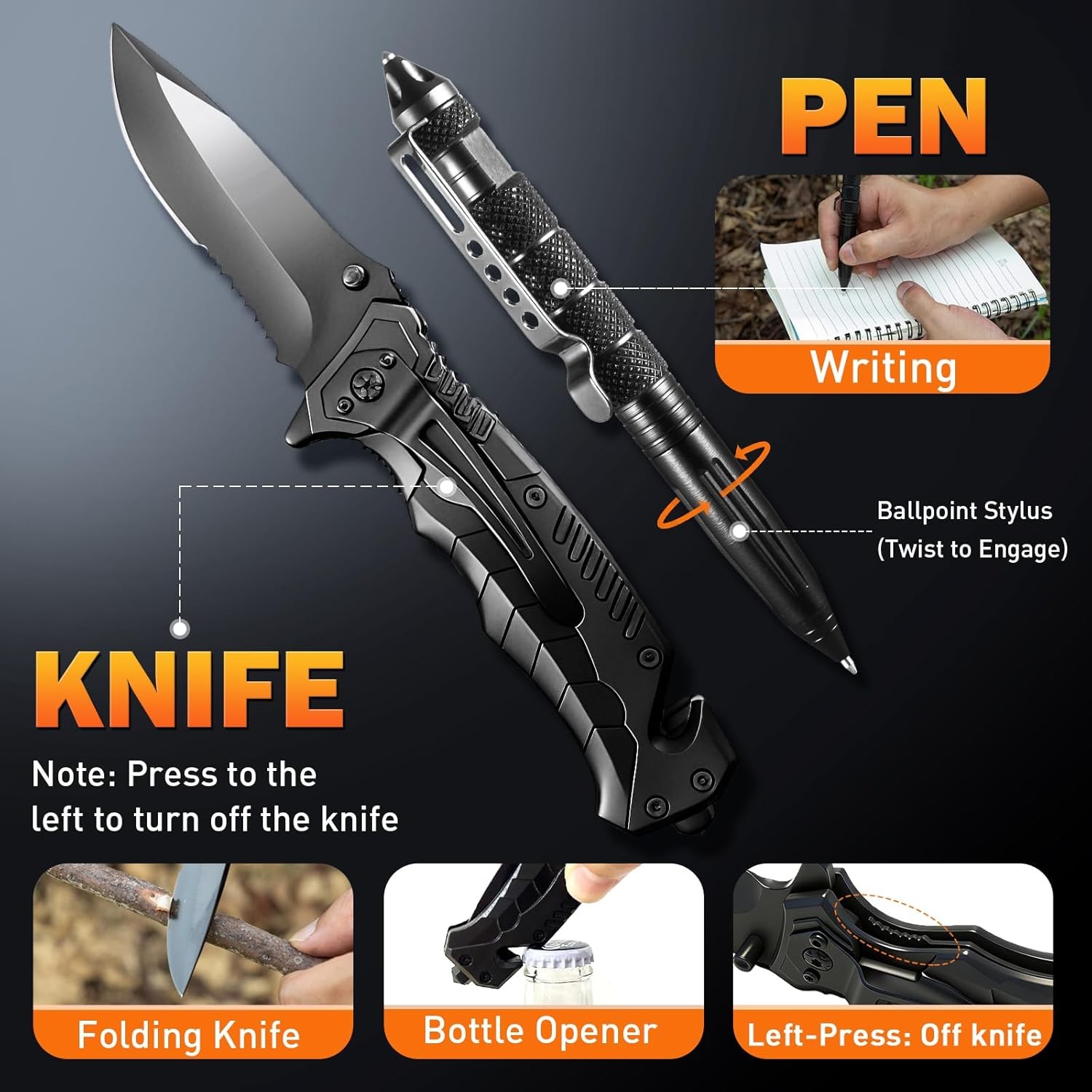Complete Survival Gear Kit Outdoor Emergency Tools