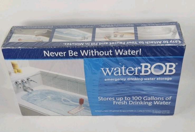 WaterBOB Emergency Survival Drinking Water Storage – 100 Gallons -New- Sealed