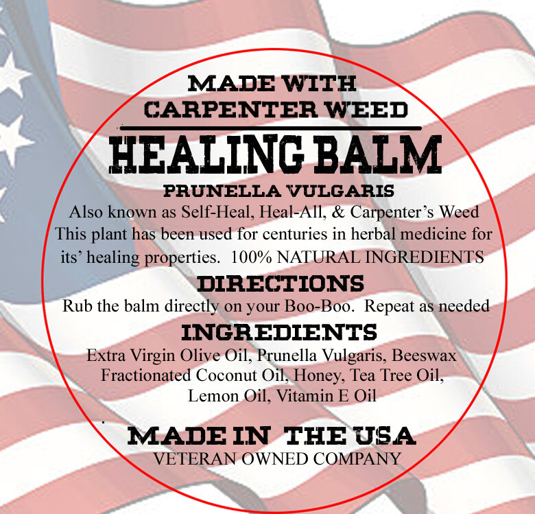 General Charlie Foxtrot’s ALL NATURAL Healing Balm, (1) .15oz TUBE & (1) 2oz TIN