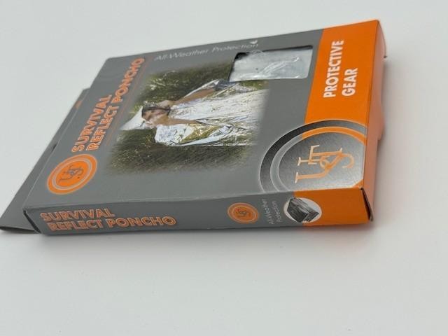 UST Survival Reflect Poncho – One Size (20-190-1000) – All Weather Protection