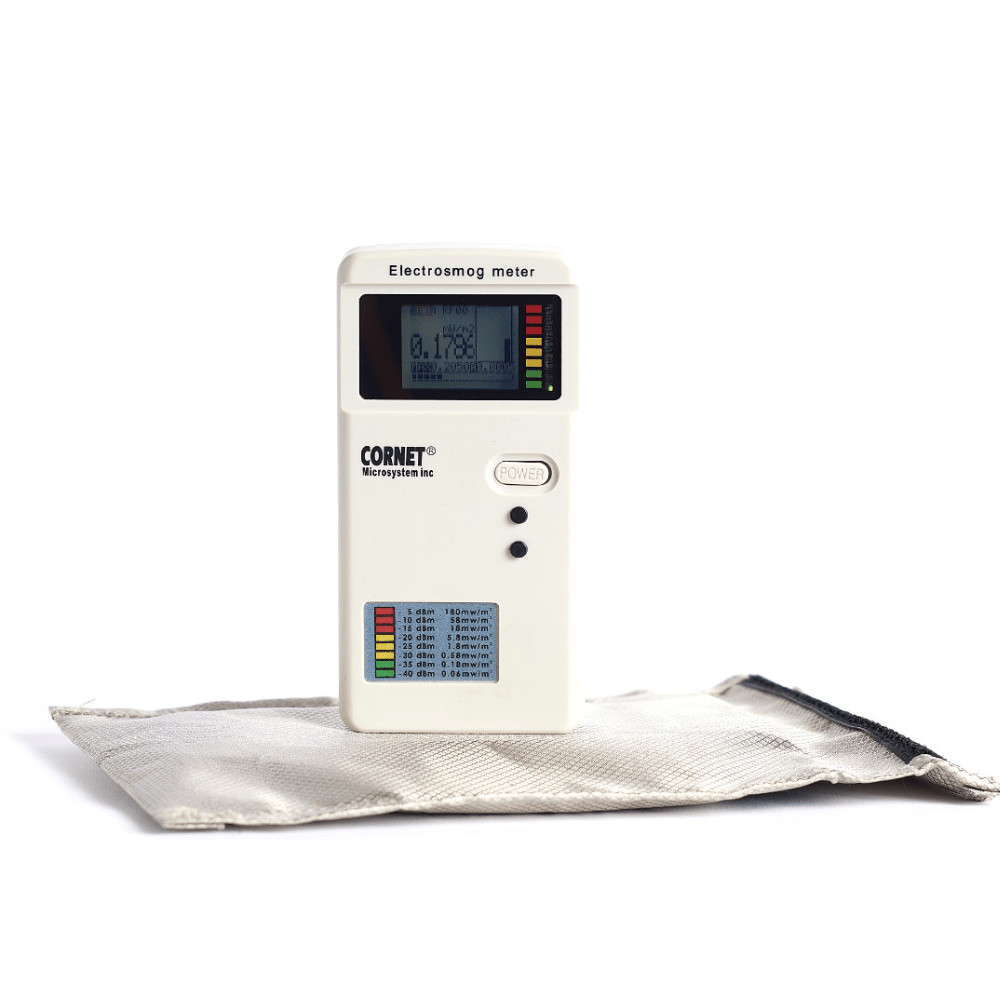 Faraday Defense NX3 ESD EMP 85dB Triple Layer Cyber Fabric Bag 12″x18″