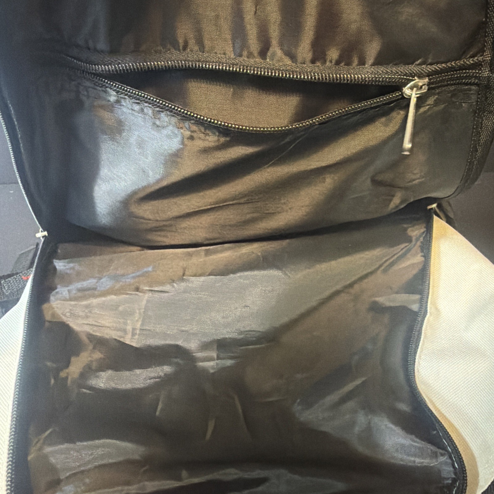 Survival Red White And Black Backpack Without Accessories (Backpack Only)