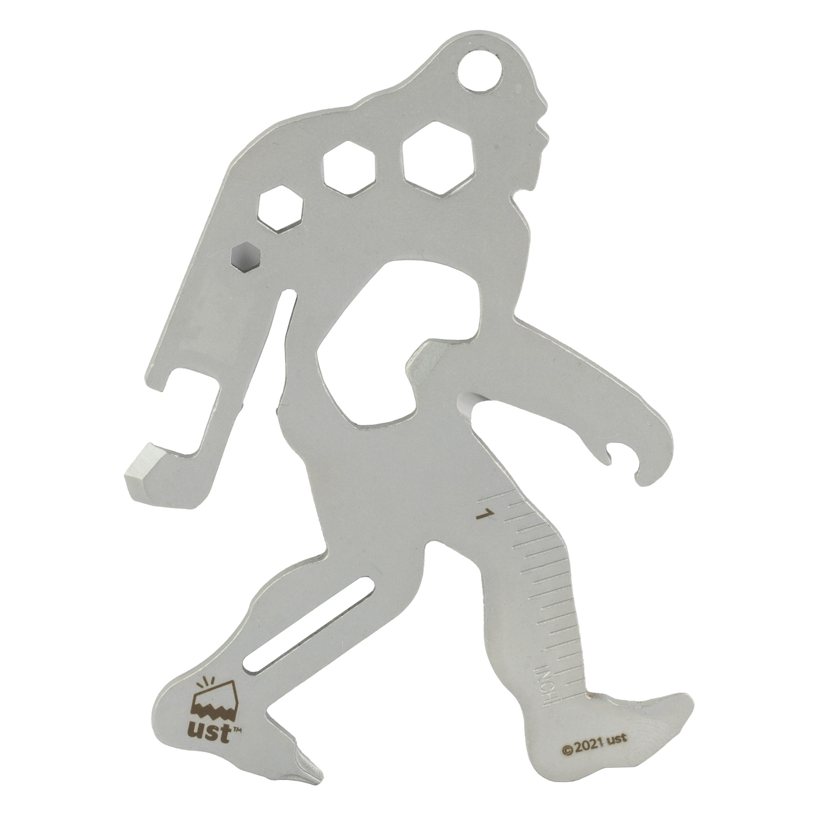 UST Sasquatch Multi Tool Carabiner Pocket-Sized TSA Compliant 3.6×2.5″ Stainless