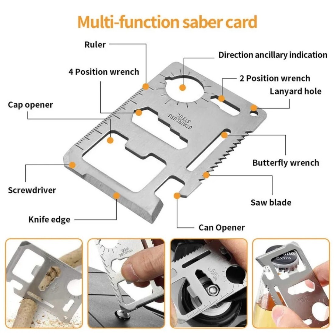 8pc Survival Kit