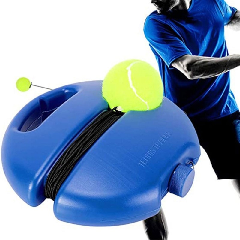 Portable Tennis Trainer Single Tennis Training Equipment for Self-Pracitce