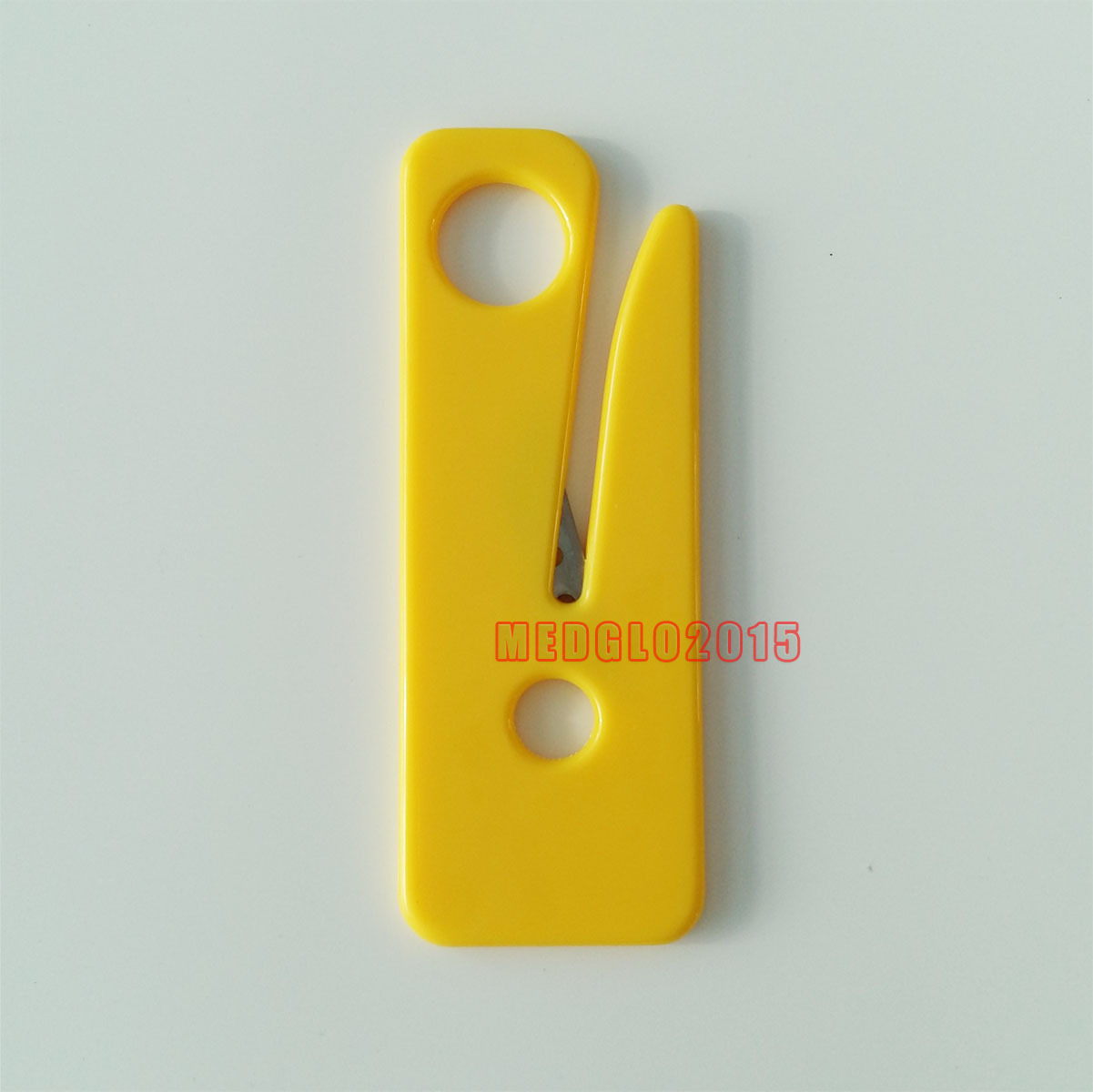 50 PCS ELYSAID SEATBELT CUTTER SEAT BELT CUTTER SAFETY KNIFE SHARP YELLOW