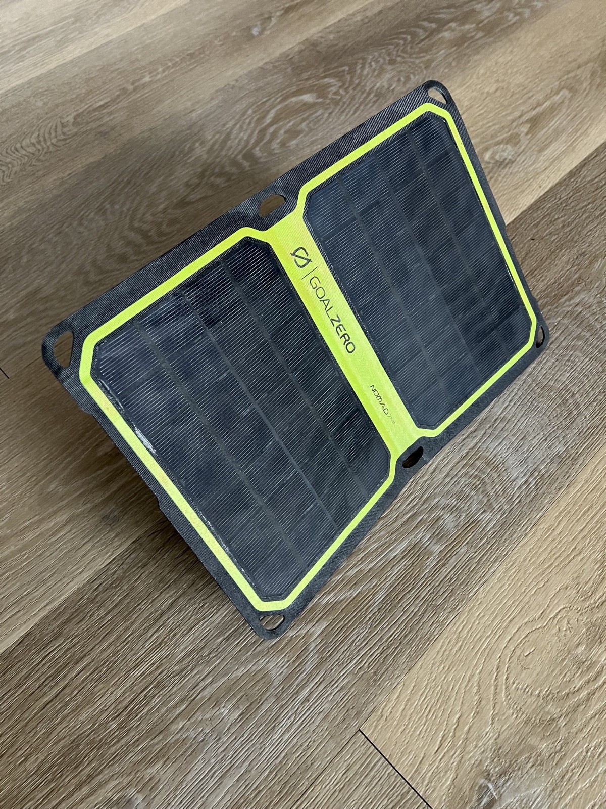 Goal Zero Nomad 7 Plus Solar Panel Backpacking Hiking Camping Charger Nice
